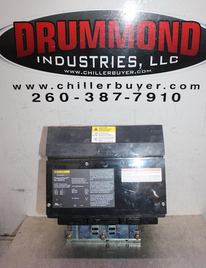 Used SQUARE D POWERPACT I-LINE CIRCUIT BREAKER MGA36800 800 AMP 600 VAC 3-POLE