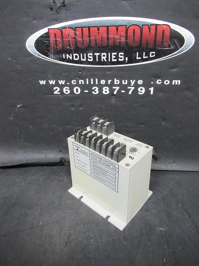 Used TIME MARK 3-PHASE POWER MONITOR B2652 208/240 VAC 60 HZ 10 AMP **WARRANTY**