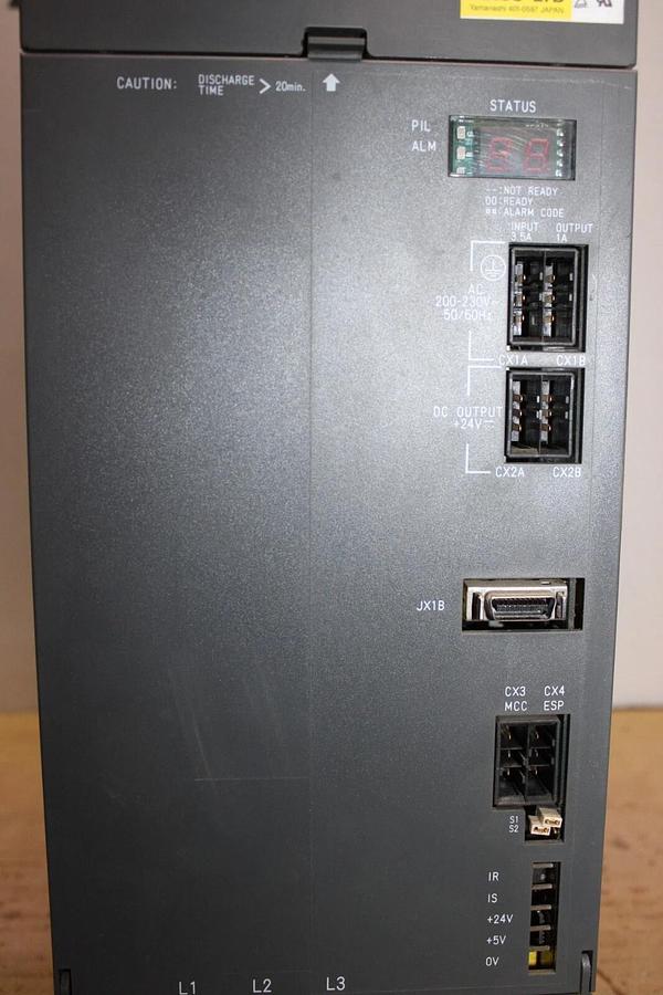 Used FANUC POWER SUPPLY MODULE A06B-6087-H126 230 VAC 29.8 kW 106 AMP 325 VDC