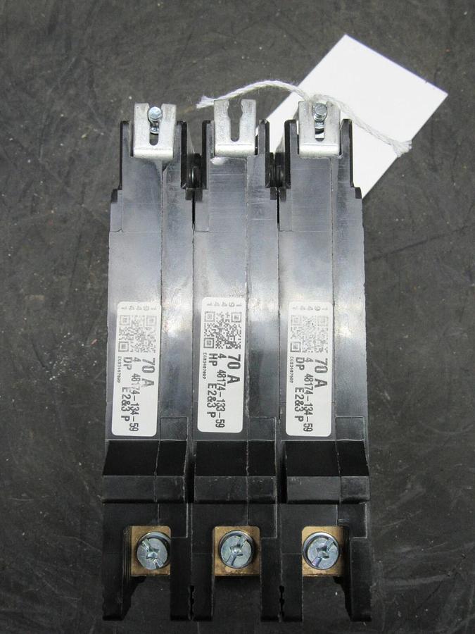 Used SQUARE D CIRCUIT BREAKER EGB34070 70 AMP 480/277 VAC 3-POLE **WARRANTY**