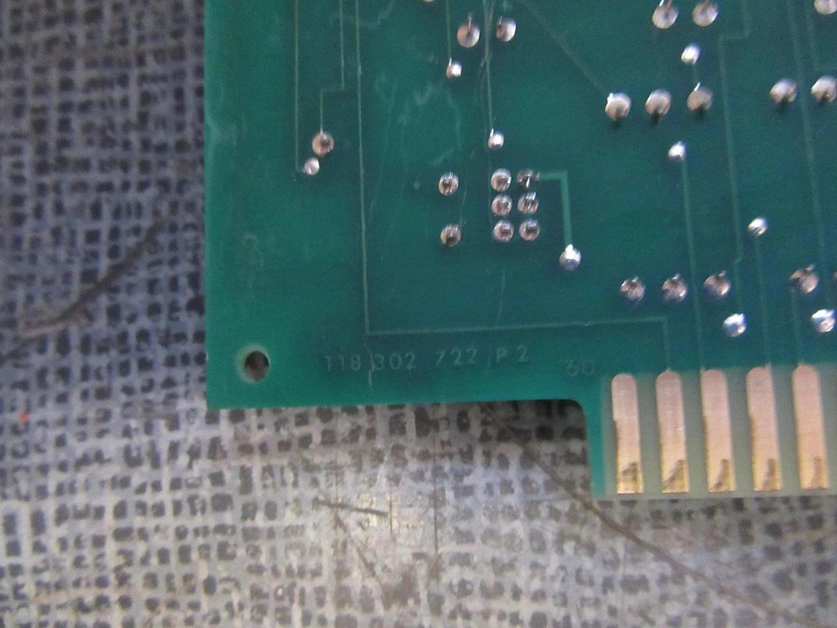 Used EXIDE AC-DC CARD PROTECTION CIRCUIT BOARD 101072909 REV A A13A18 118302722 P2