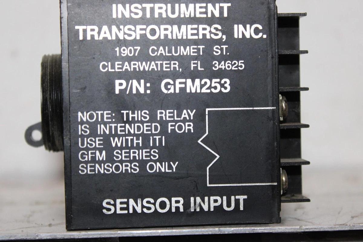 Used INSTRUMENT TRANSFORMERS SENSOR INPUT GFM253 30 AMP 277 VAC *WARRANTY*