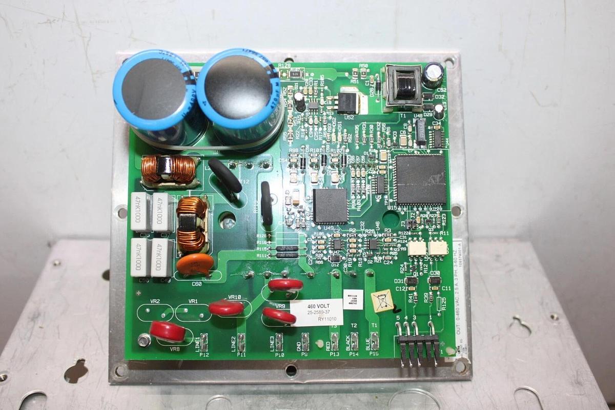 Used TRANE VFD POWER SUPPLY CIRCUIT BOARD VFD66KCB-1C X1317-0392-040 25-2589-27
