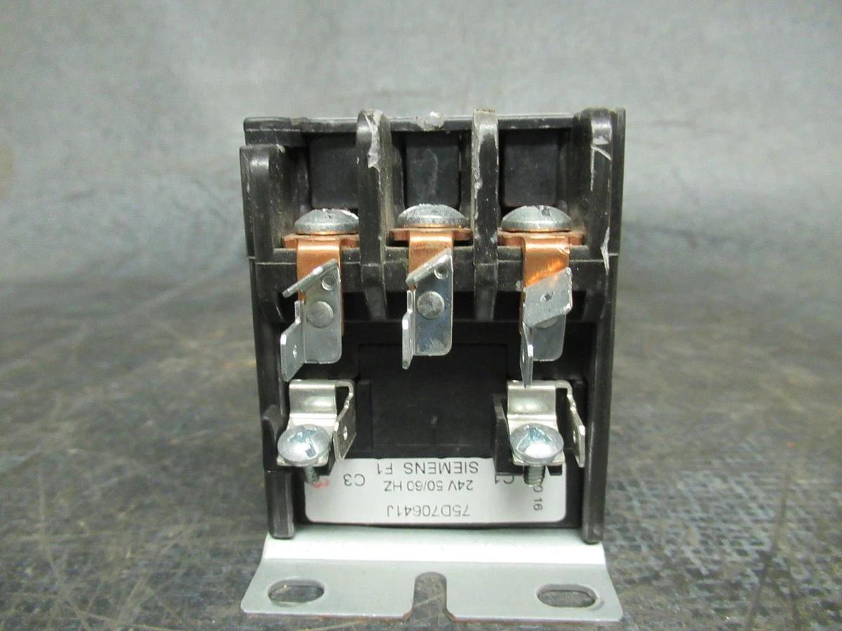 Used LIEBERT / SIEMENS CONTACTOR E-0110 / 42AF35AJASH 600V 25A 35A/RES 10HP