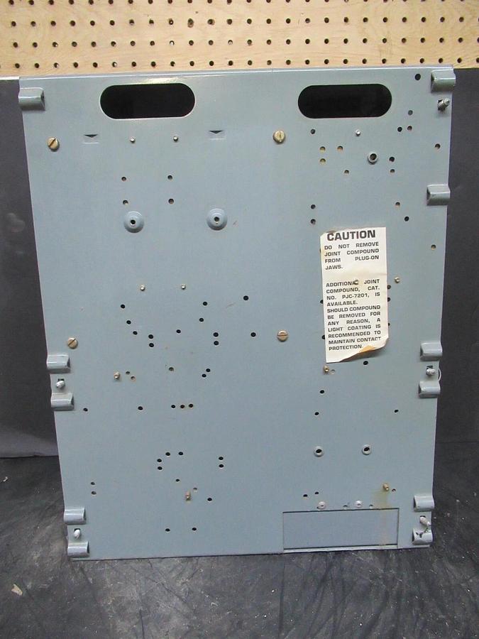Used SQUARE D MCC MOTOR CONTROL DUAL FEEDER 17" MODEL 4 30/60 AMP FUSES