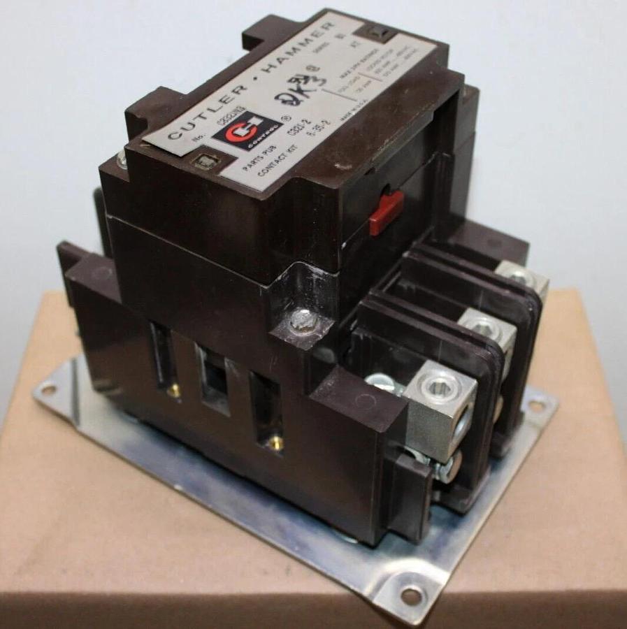 Used 120 AMP CUTLER HAMMER CONTACTOR C832JN3 600 VAC 3 PHASE COIL: 120V **WARRANTY**