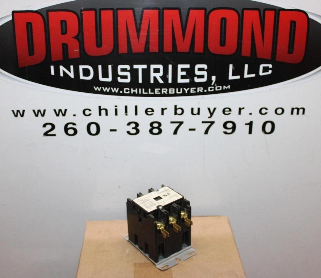 Used TRANE CONTACTOR 30 AMP 600 VAC 20 HP MODEL CTR02580 COIL: 120 VOLT **WARRANTY**