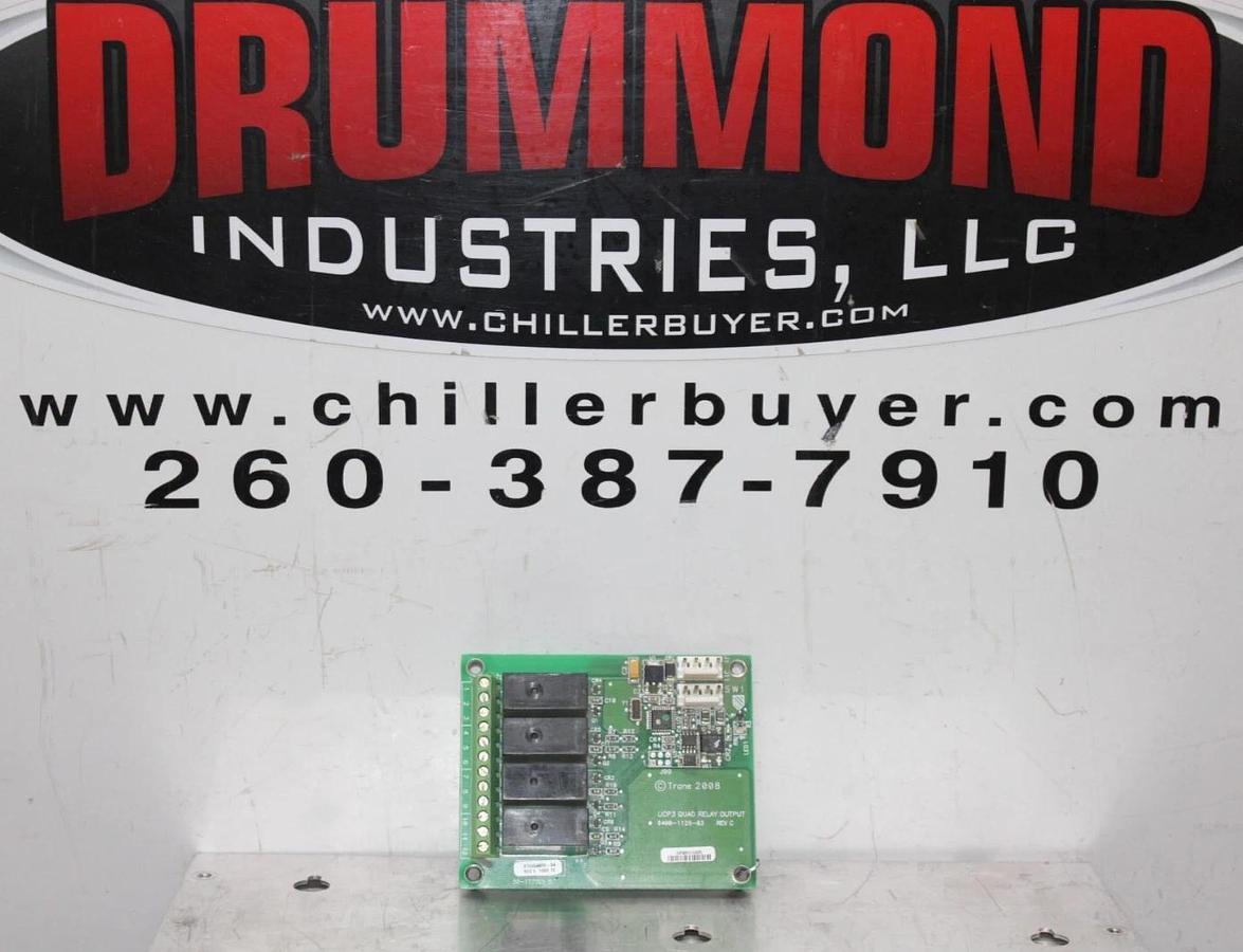 Used TRANE UCP3 QUAD RELAY OUTPUT 6400-1126-03 REV. C X13650806-04 REV. E *WARRANTY*