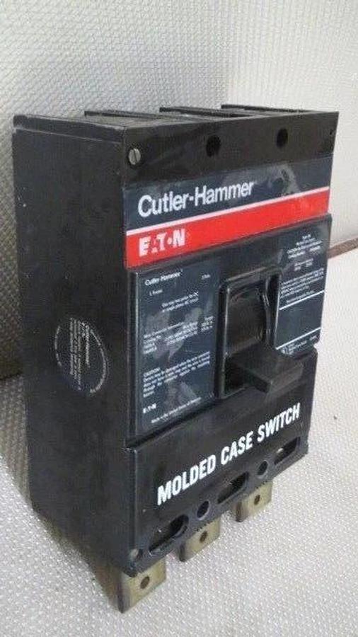 Used CUTLER HAMMER MOLDED CASE SWITCH LN360600A 600 AMP 600 VAC 3-POLE *WARRANTY*