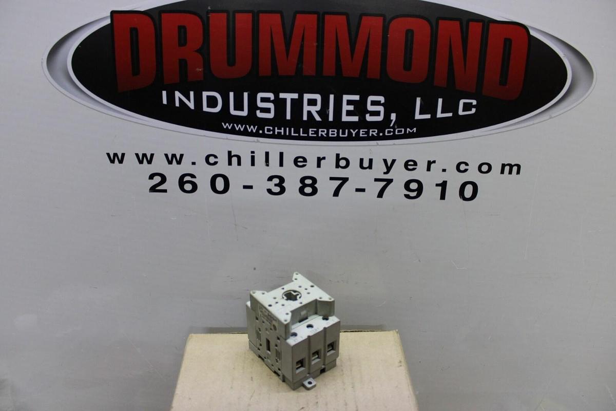 Used ALLEN BRADLEY LOAD SWITCH 194E-A63-1753 SER. B 600 VAC 63 AMP 3-PHASE 25 HP