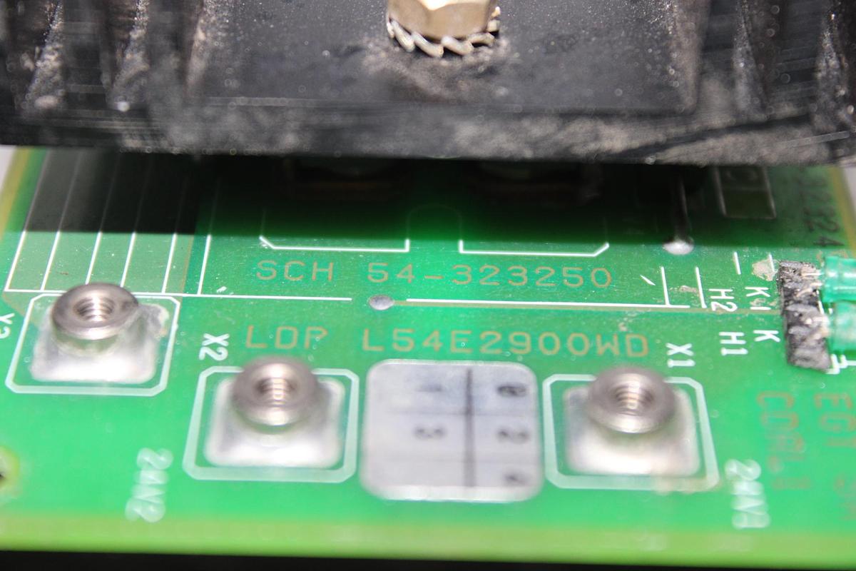 Used SEMIKRON PROCESSING INSERT CARD CIRCUIT BOARD L54E1100EC 54-326283