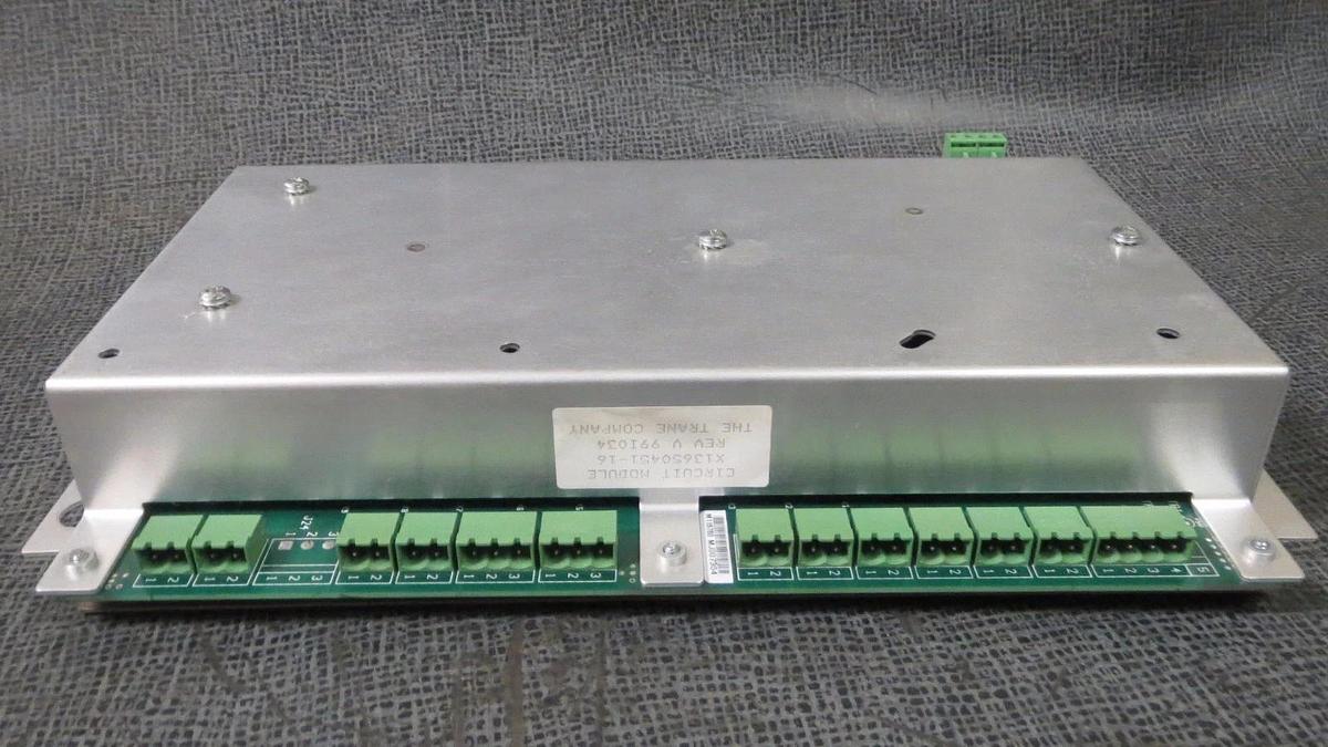 Used TRANE CIRCUIT BOARD MODULE X13650451-16 REV V **WARRANTY INCLUDED**