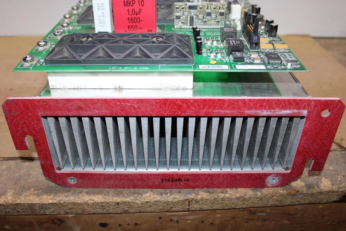 Used ACTIVE POWER DUAL FIELD COIL DRIVER 30615-1 30614-1 REV. A W/ HEAT SINK