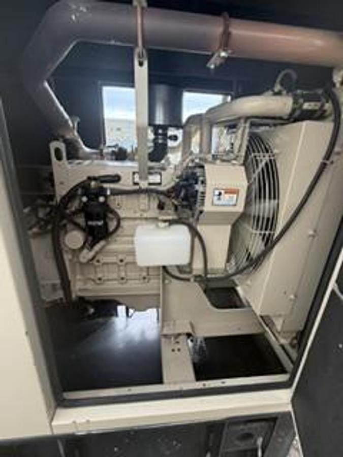 Used 60 KW DIESEL GENERATOR KATOLIGHT 120/240V RE-CONNECTABLE SOUND ENCLOSED 285 HRS