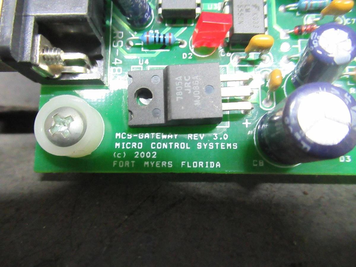 Used MICRO CONTROL SYSTEMS MCS-GATEWAY REV. 3 **WARRANTY INCLUDED**