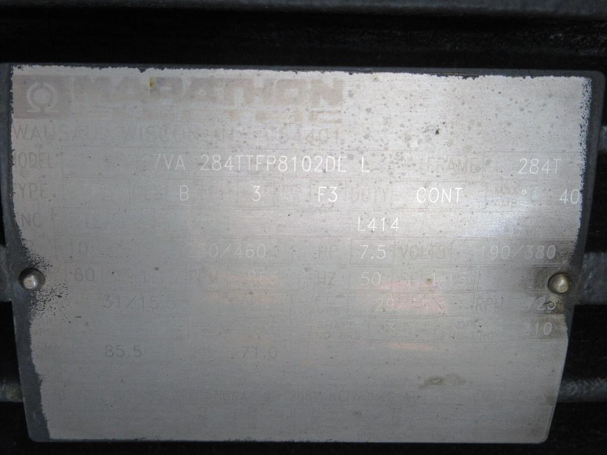 Used 10 HP IEA INC REMOTE RADIATOR / FAN COIL HC030S25 3" / 2" IN/OUT 230/460 V 3 PH