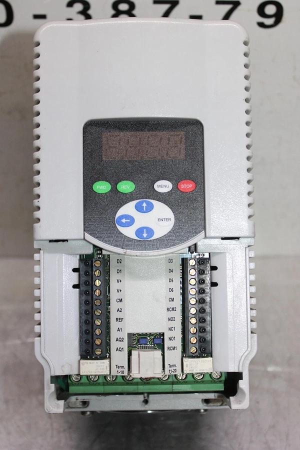 Used BENSHAW RSI VARIABLE SPEED DRIVE RSI005GP4B GP U-DRIVE 460 VOLT 12.8 AMP 5 HP