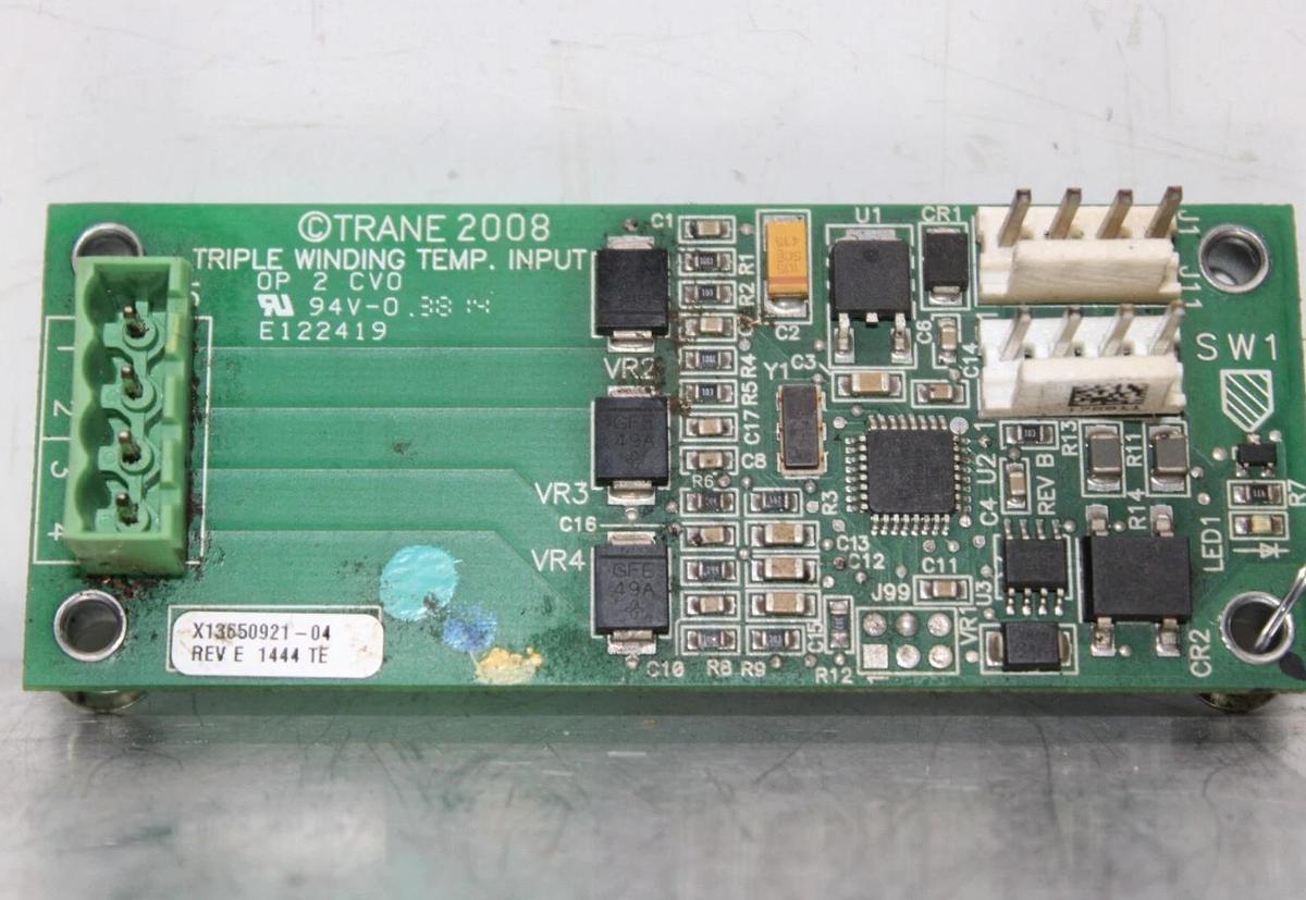 Used TRANE TRIPLE WINDING TEMPERATURE UNIT X13650921-04 REV. E **WARRANTY**