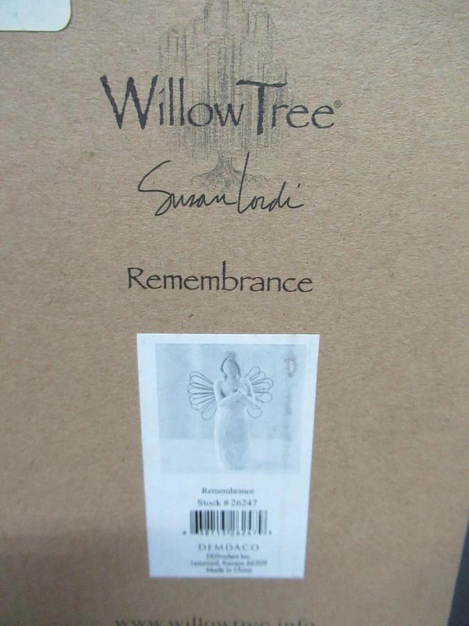 WILLOW TREE "REMMBERANCE" SUSAN LORDI FIGURINE DEMDACO STOCK# 26247