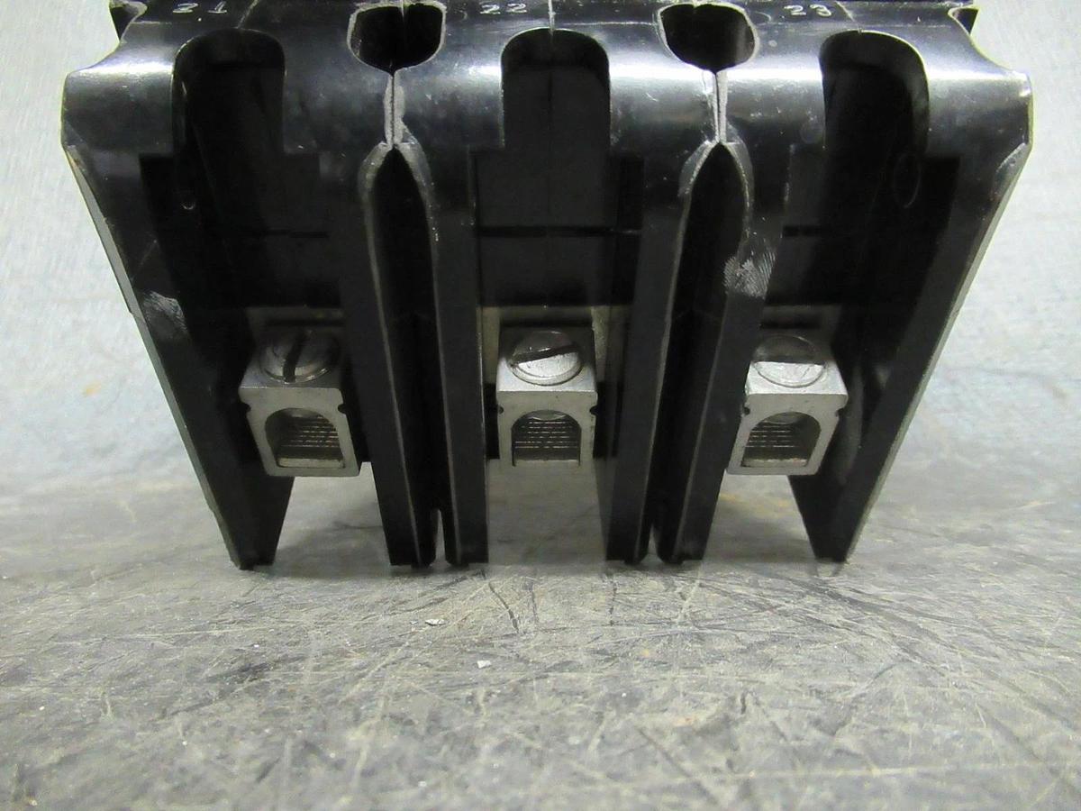 Used 68 AMP GE / HEINEMANN GH3-Z13-53 3 POLE 600VAC W/ LUGS **WARRANTY INCLUDED**