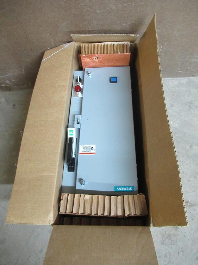 NEW SURPLUS SIEMENS COMBINATION STARTER 17EUE92BJ13 SIZE: 1 3/4 40 AMP 15 HP