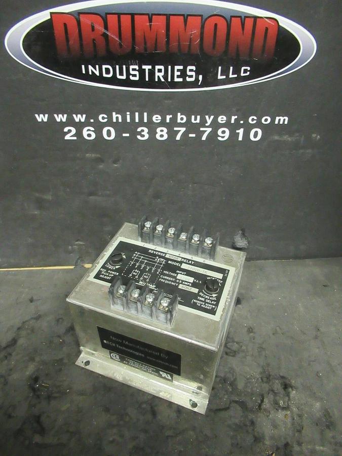 Used WILMAR ELECTRONICS CII TECHNOLOGIES REVERSE KVAR RELAY 720TD-7X 120 VAC 5 AMP
