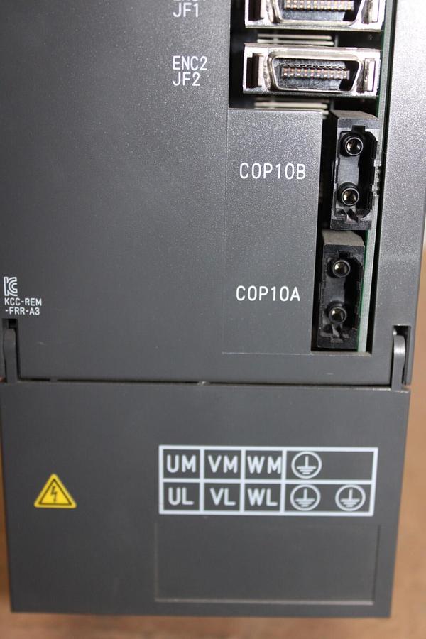 Used FANUC SERVO AMPLIFIER MODULE A06B-6096-H208 230 VAC 9.5 kW 18.7 AMP 325 VDC