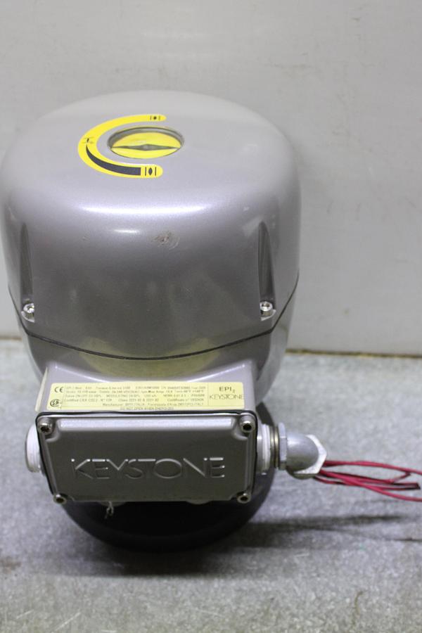 Used KEYSTONE ELECTRIC ACTUATOR VALVE E051A0W5000 EPI-2 240 VOLT 18 AMP