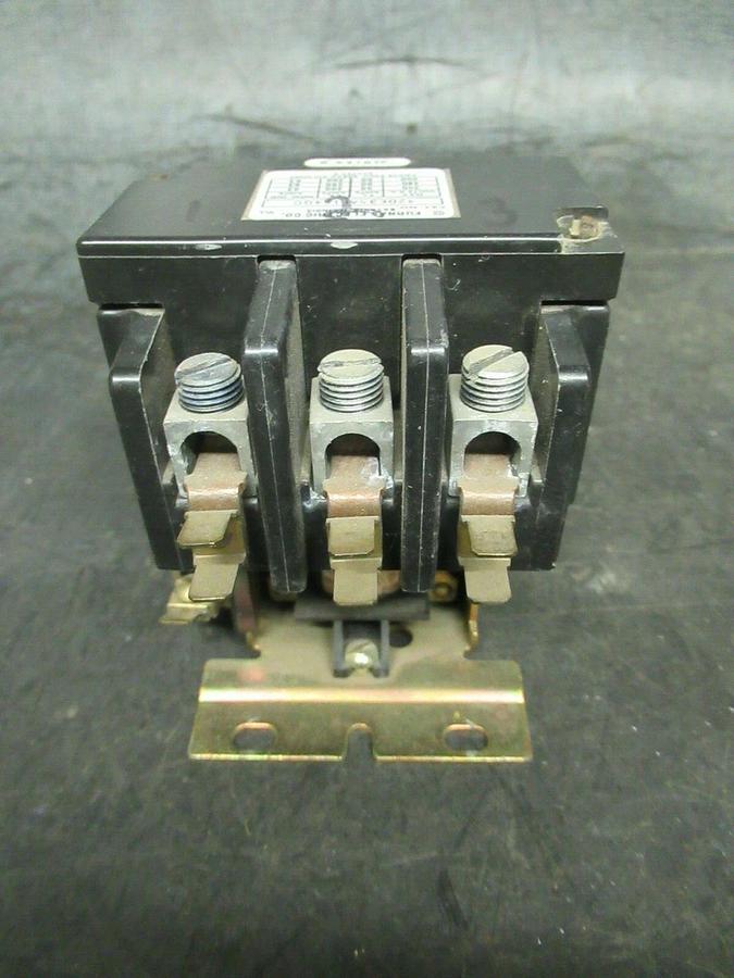 Used 50 AMP FURNAS CONTACTOR 42DE35AF154GC 600 VAC 3 POLE 63 AMP/RES **WARRANTY**