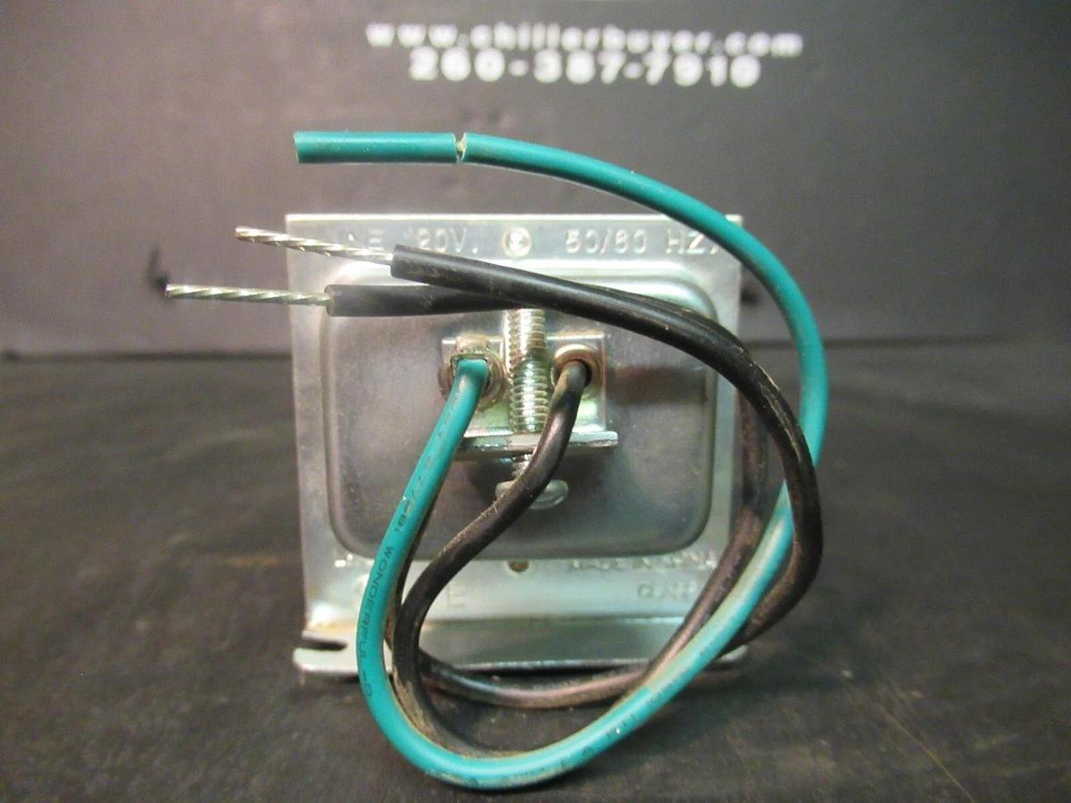 EDWARDS / GENERAL SIGNAL CONTROL TRANSFORMER CAT# 596 120 VAC PRI 6/12/18 VAC