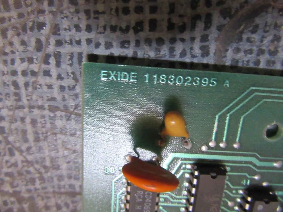 Used EXIDE TRANSFER CONTROL MODULE XFER CONT MK2-U 118302395-A 101072383-G *WARRANTY*