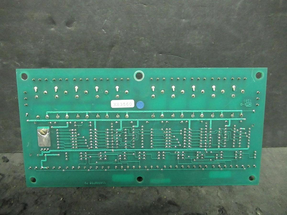 Used EXIDE EE SUPERVISORY CONTACT 118302755 P2 101072957 REV A CIRCUIT BOARD