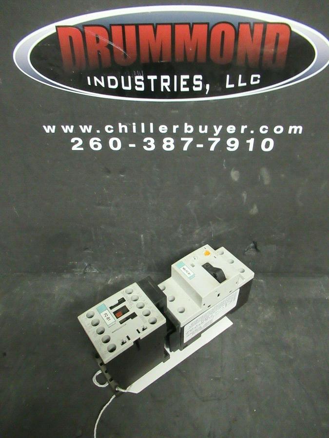 Used SIEMENS MANUAL MOTOR START 3RV1021-1KA10 600 VAC 12 AMP 10 HP