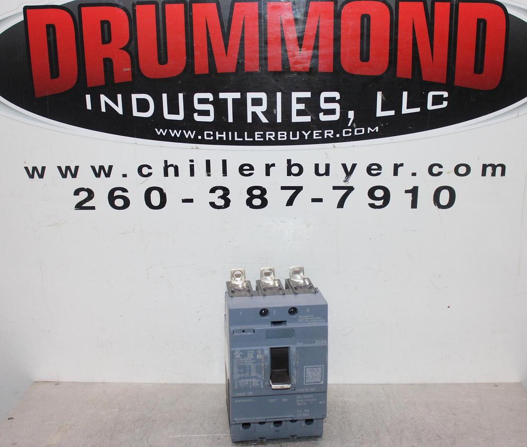 Used SQUARE D I-LINE CIRCUIT BREAKER FA24030AB SERIES 2 30 AMP 480 VAC 2-POLE