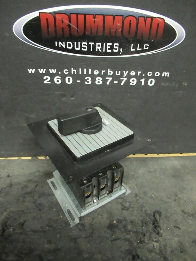 Used KLOCKNER MOELLER 60 AMP TWIST PANEL DISCONNECT SWITCH P3-63 40 HP @ 460 VAC 3 PH