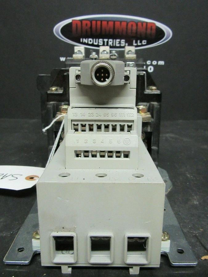 Used ALLEN BRADLEY STARTER 509-DOD-EC1D SER. A NEMA: 3 50 HP 600 VAC W/ 592-EC1DD