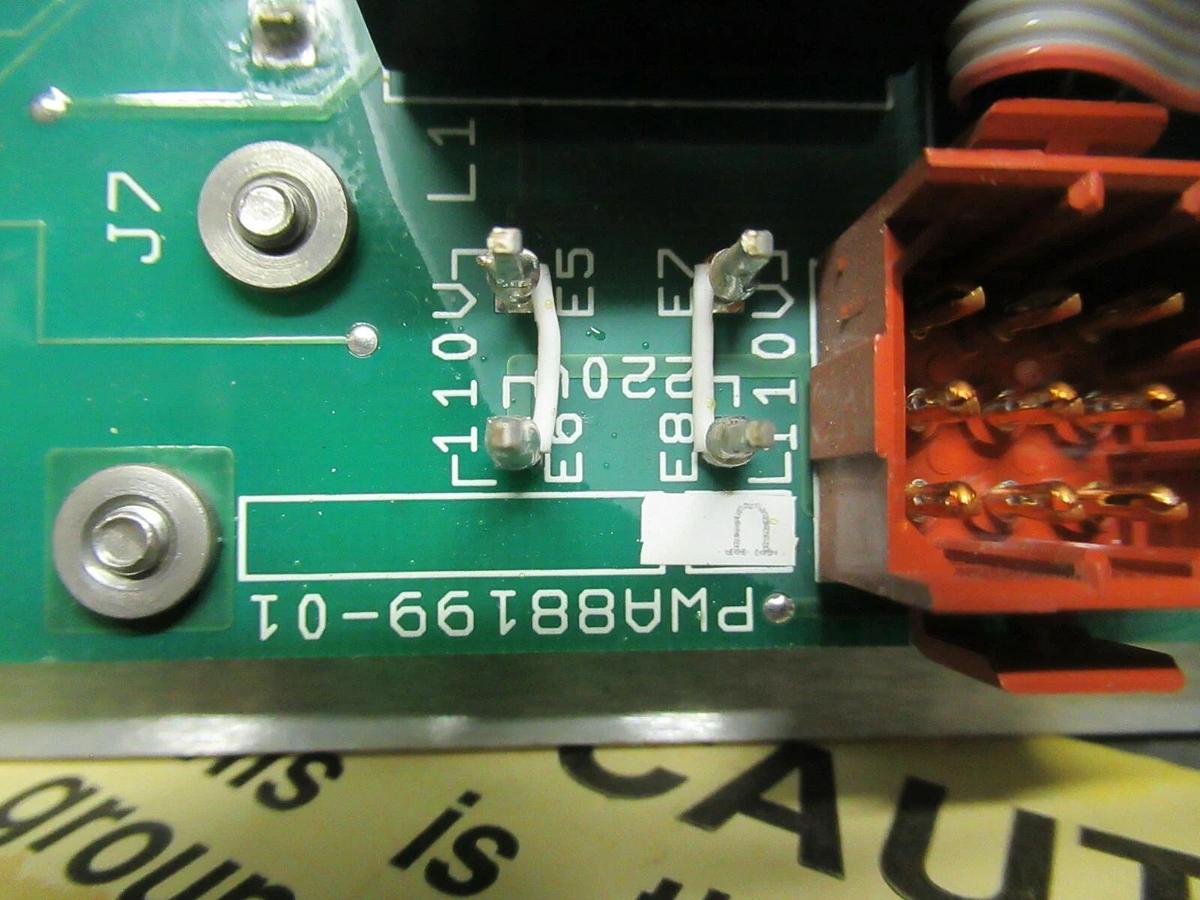 Used BENTLY NEVADA TEMPERATURE CONTROL DISTRIBUTION BOARD 88286-01F PWA88199-01