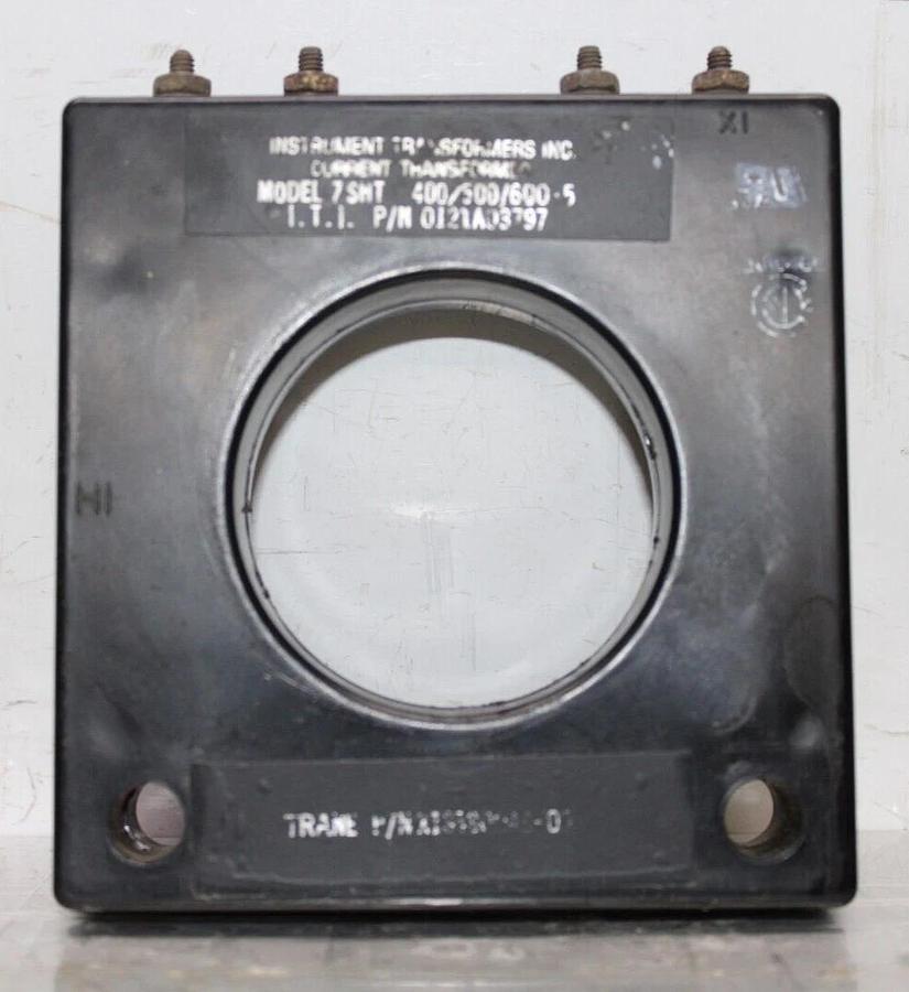 Used TRANE CURRENT TRANSFORMER X13580048-03 0121A03797 400:5 7SHT **WARRANTY**