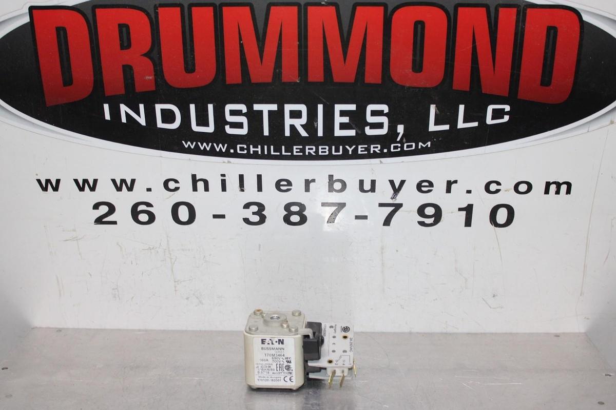 Used EATON BUSSMANN SQUARE BODY FUSE 170M3464 700 VAC 160 AMP *WARRANTY*