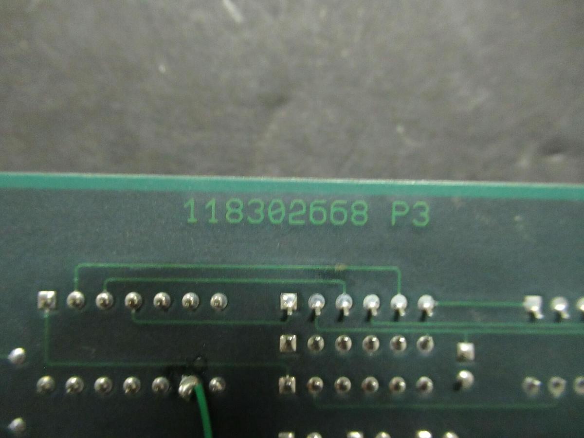 Used EXIDE EE BUFFER BD CIRCUIT BOARD 118302668 REV P3 101072 TJ462006 27194 815 P1