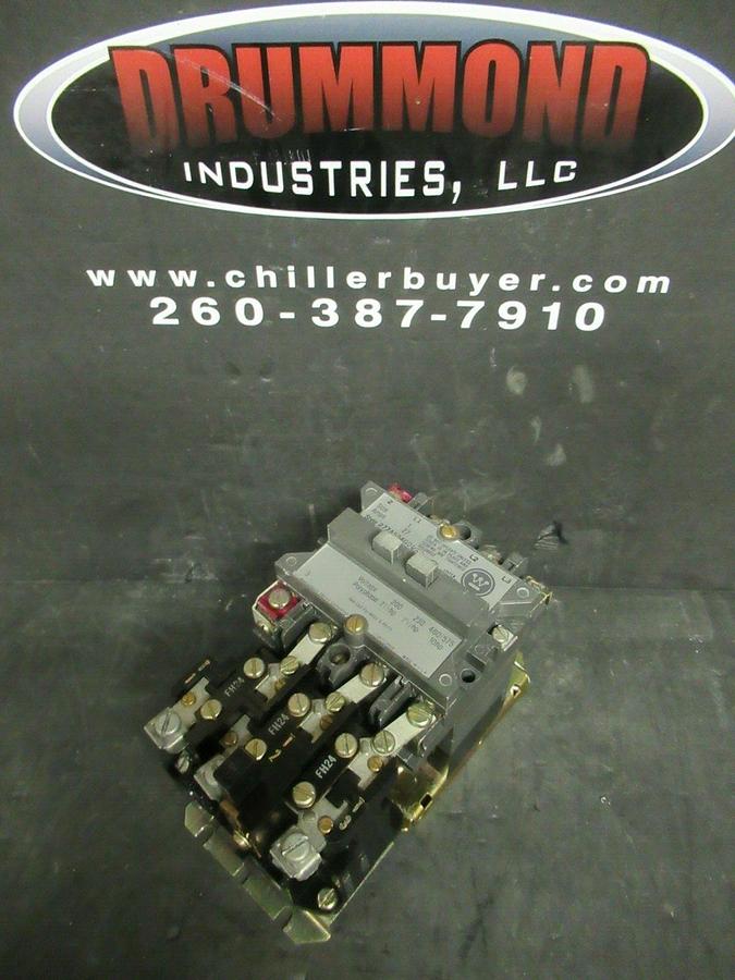 Used WESTINGHOUSE STARTER NEMA SIZE 1 A200MICACM 600 VAC 10 HP 27 AMP **WARRANTY**