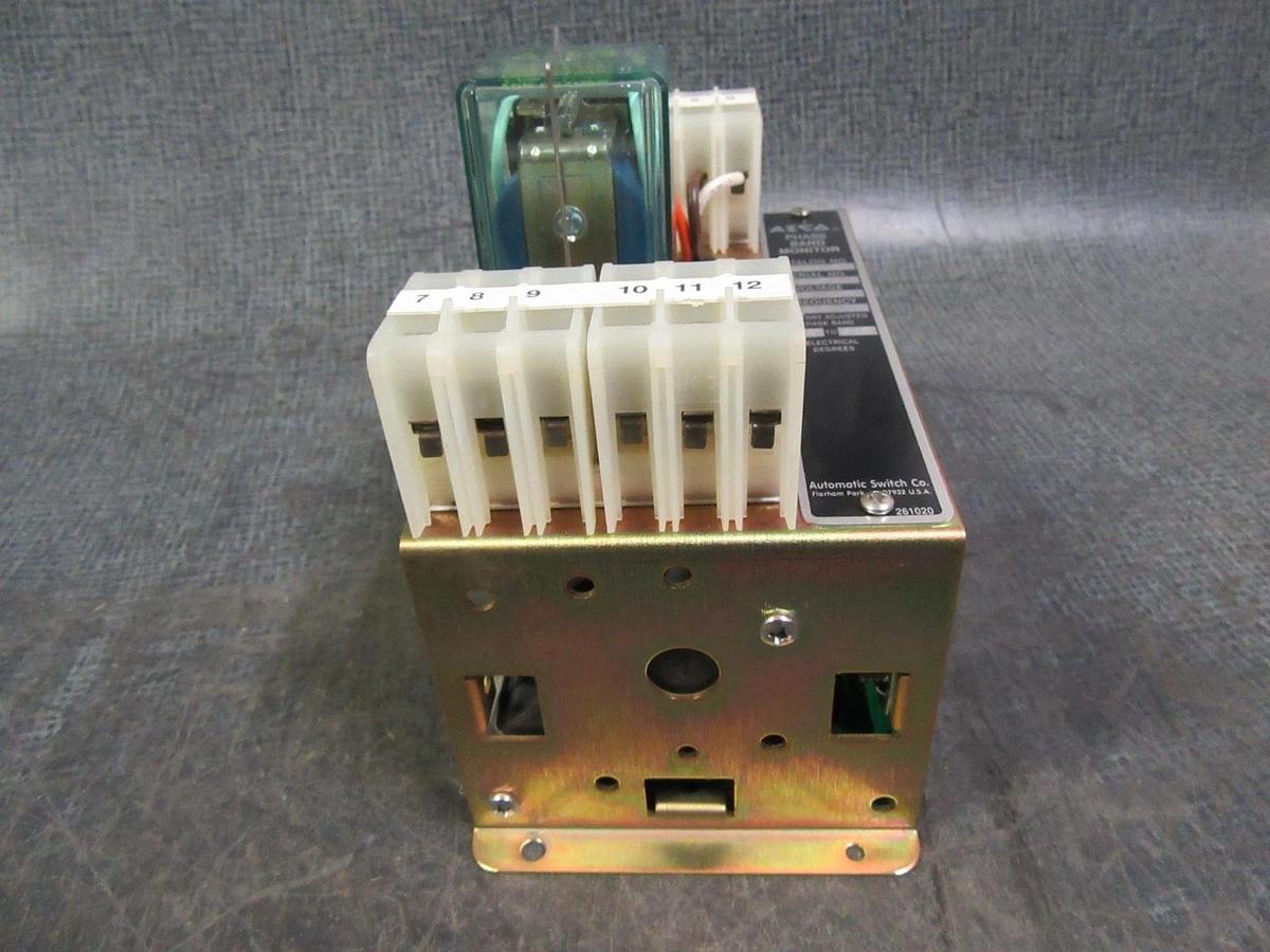 Used ASCO PHASE BAND MONITER 214A265 110-120V 60 HZ ** WARRANTY INCLUDED **