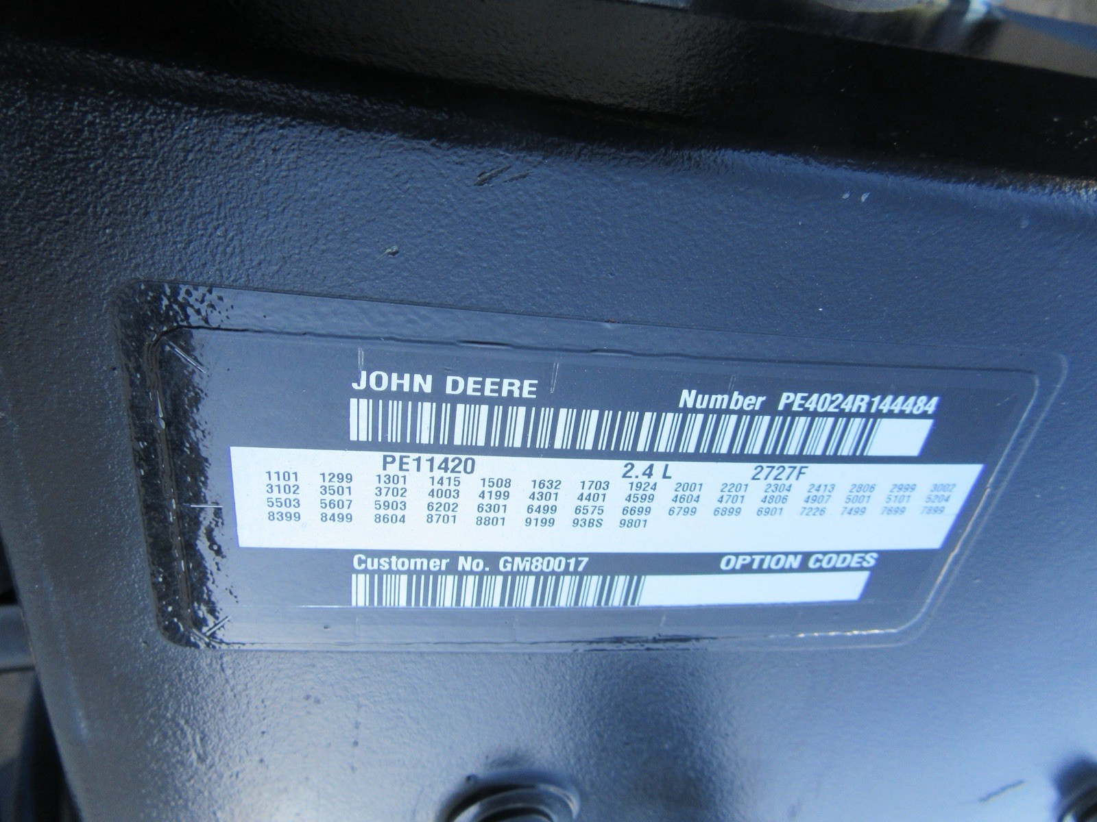 Used 30KW DIESEL GENERATOR KOHLER 120/240 VOLT 4024 JOHN DEERE 259 HRS SINGLE PHASE