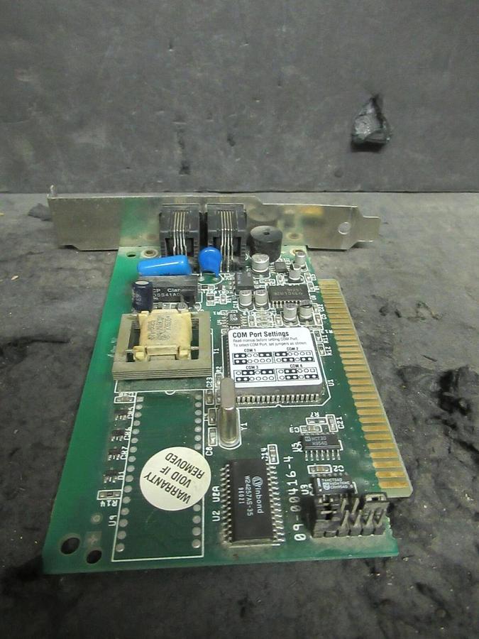 Used HAYES 03167A 5613US VERSION 2.20E INTERNAL COMPUTER MODEM CARD A1052400 9416954A