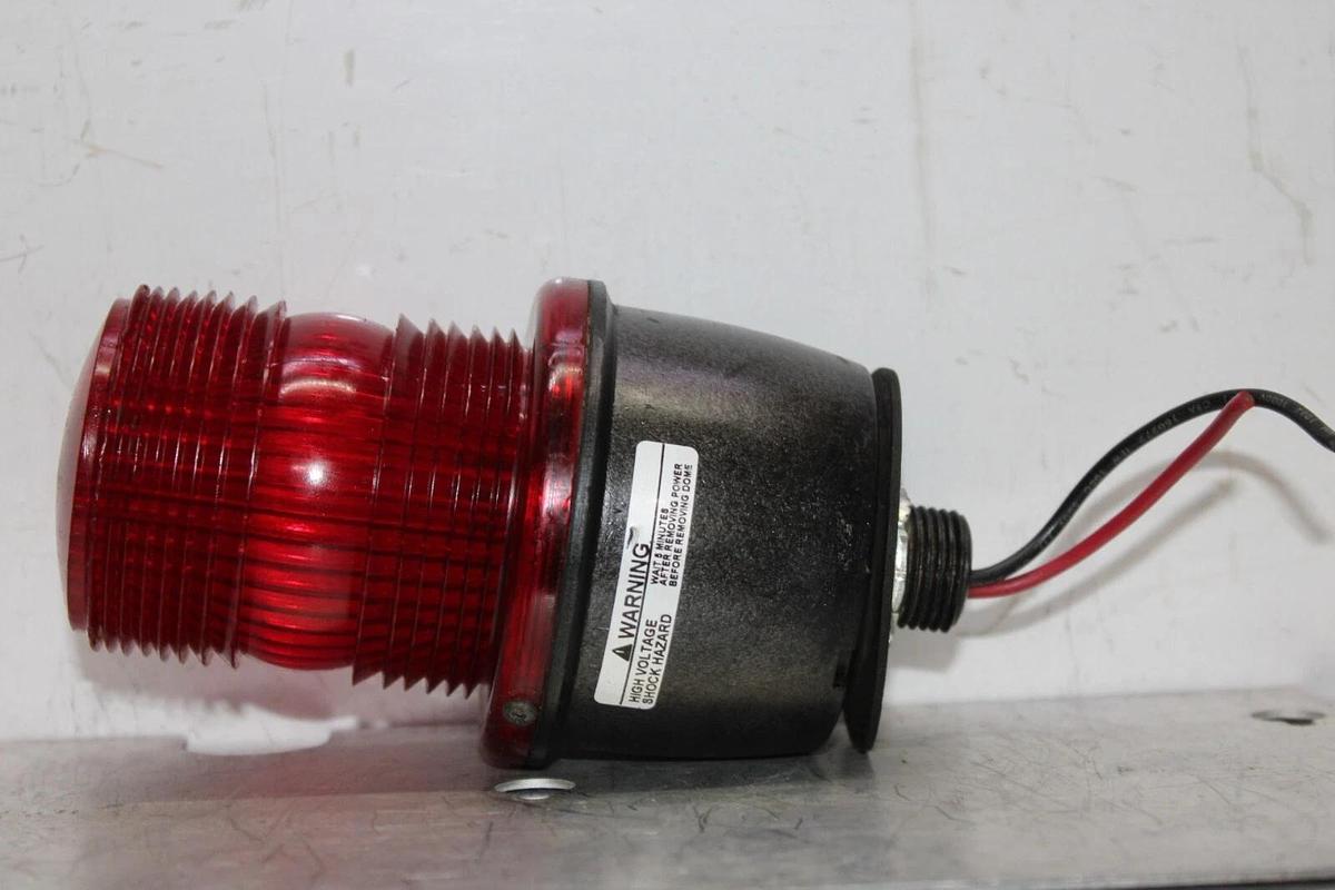 Used LPS STREAMLINE VISUAL SIGNAL LIGHT LP3MSA 4X 48 VDC 0.44 AMP **WARRANTY**