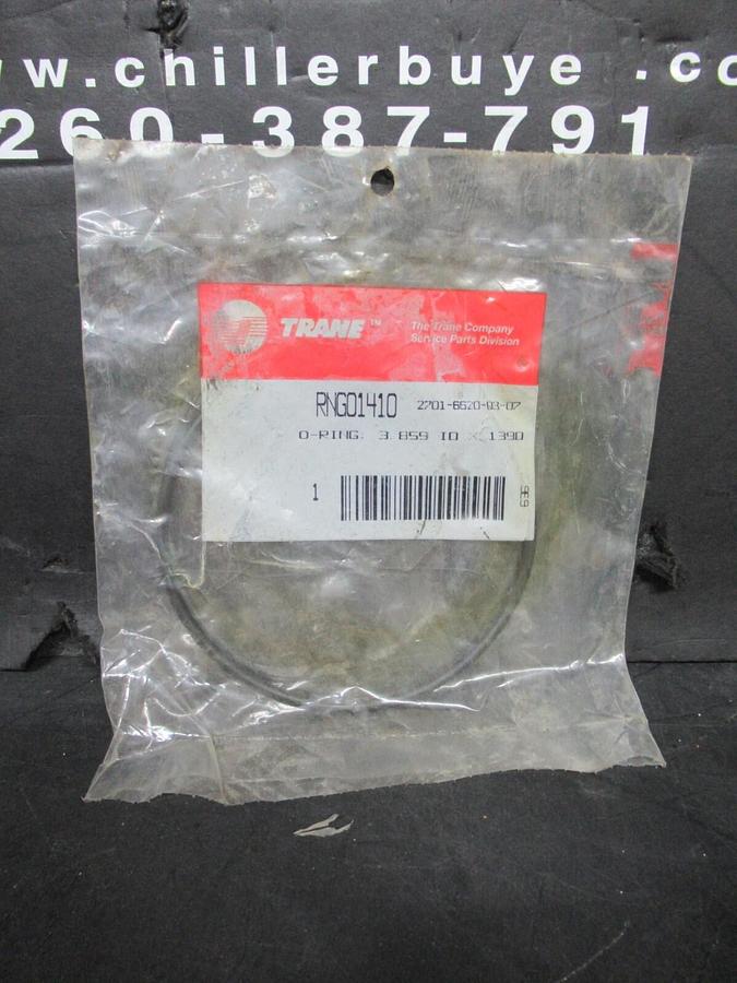 Used TRANE O'RING SEALANT RNG01410 2701-6620-03-07 3.859" X 0.1390"