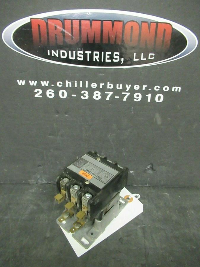 Used GE CONTACTOR CR153B072KNB 25 AMP 600 VAC 35 AMP/RES **WARRANTY INCLUDED!**
