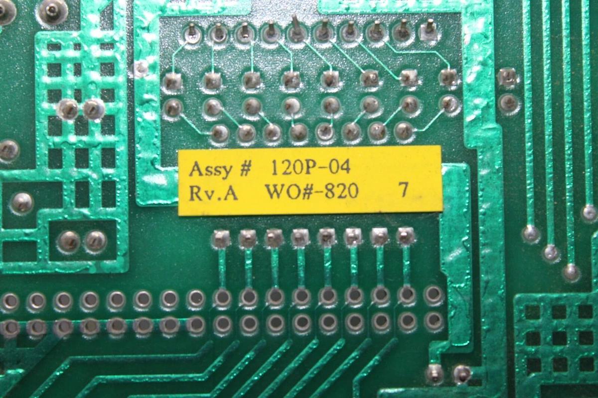 Used ENERGYLINE CIRCUIT BOARD 120-P 120P-04 REV. A **WARRANTY INCLUDED**