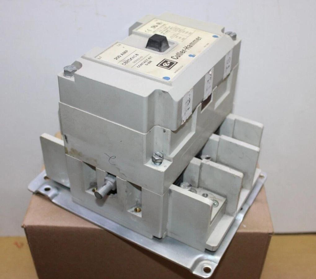 Used 200 AMP CUTLER HAMMER CONTACTOR C825KN10 600 VAC 3 PHASE COIL: 120V **WARRANTY**