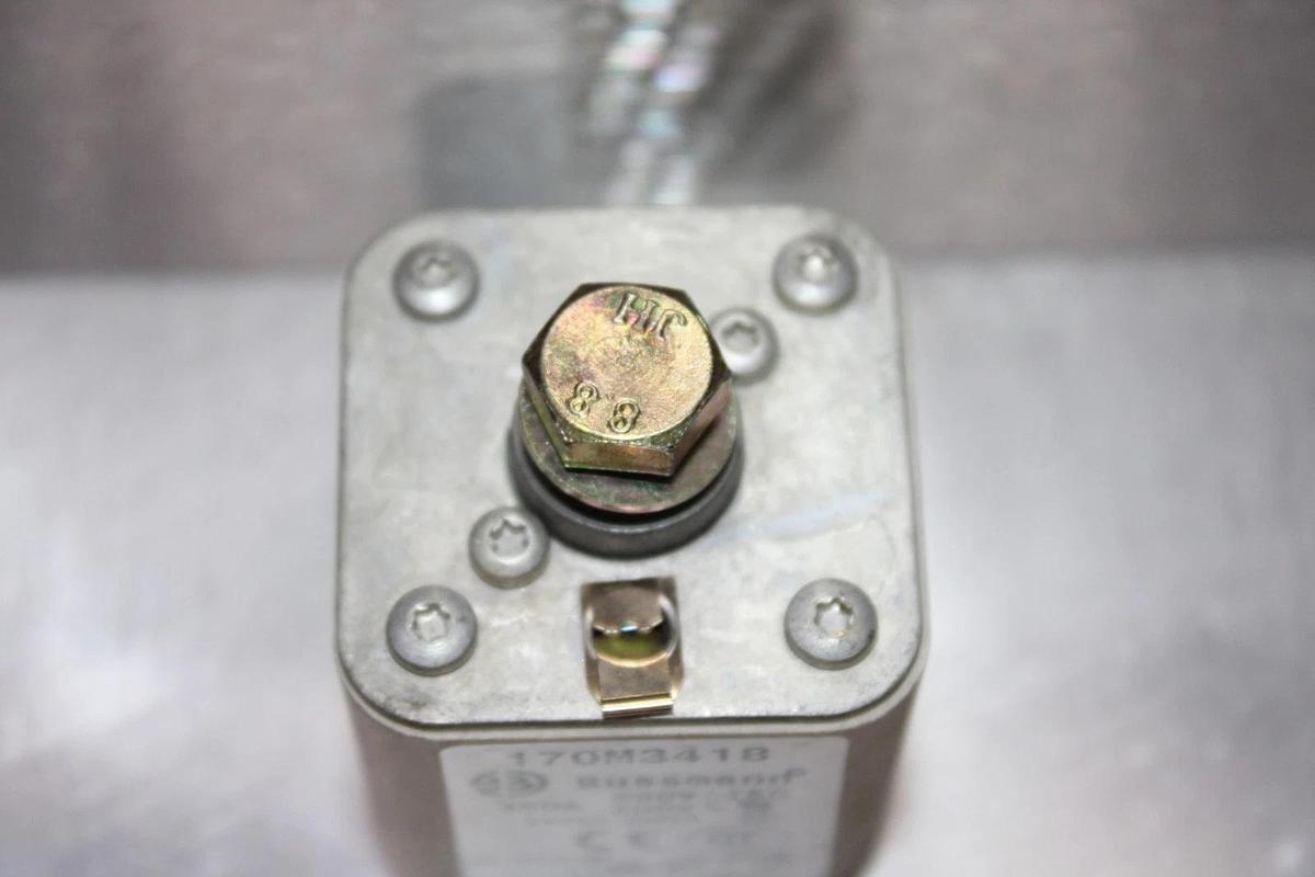 Used BUSSMANN SQUARE BODY FUSE 170M3418 350 AMP 700 VAC **WARRANTY INCLUDED**